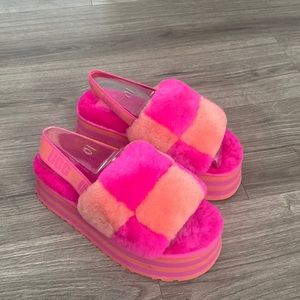 Ugg Disco Checker Slide Size 10